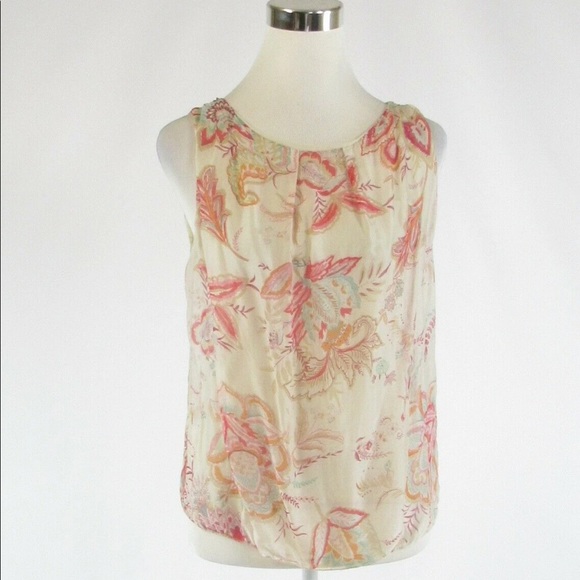 Dolce Ragazza silk blend layered top, size small. - Picture 1 of 6